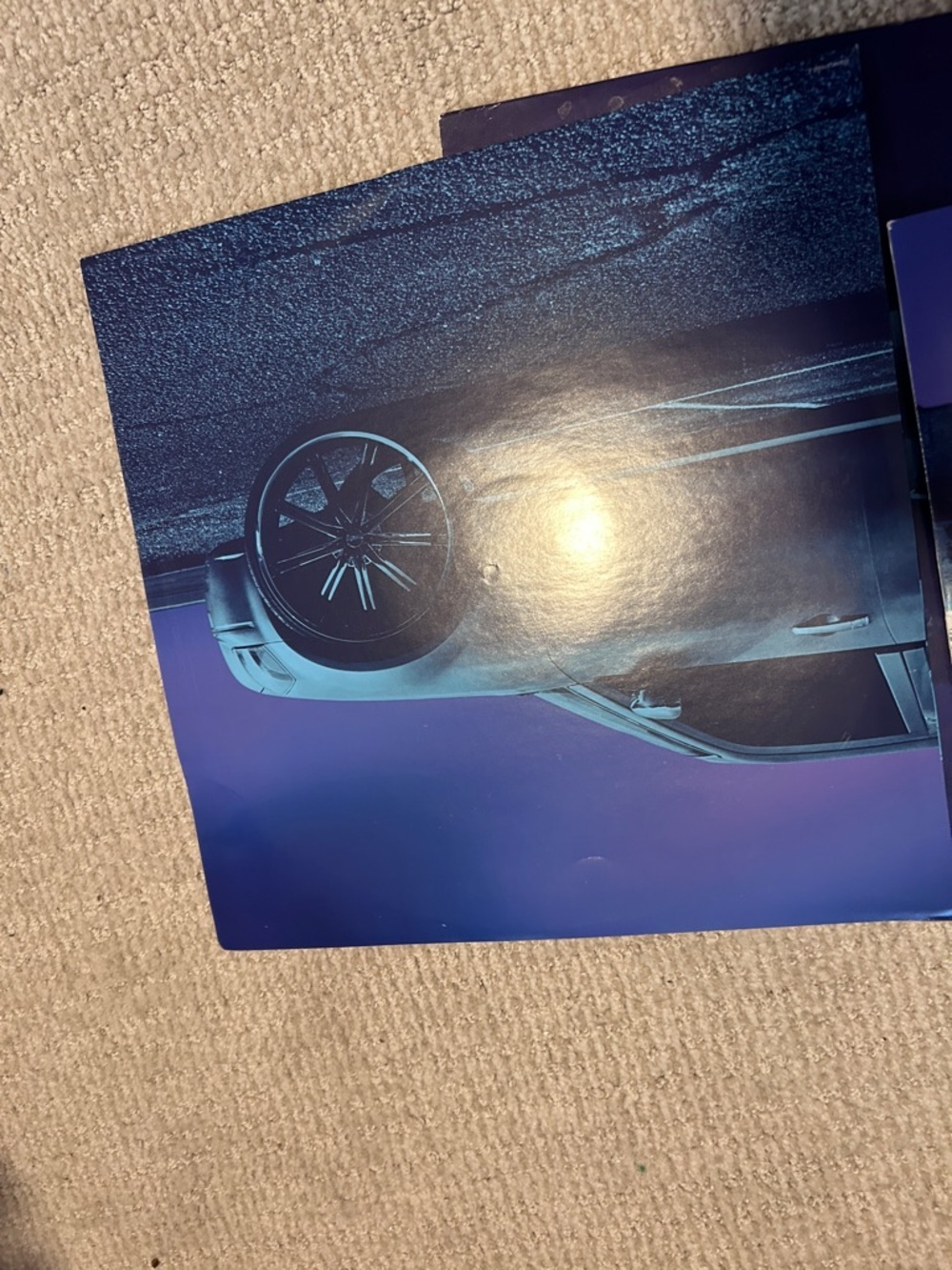 J. Cole – 2014 Forest Hills Drive Blue Vinyl LP (Colored Pressing) – Used - Picture 4 of 5